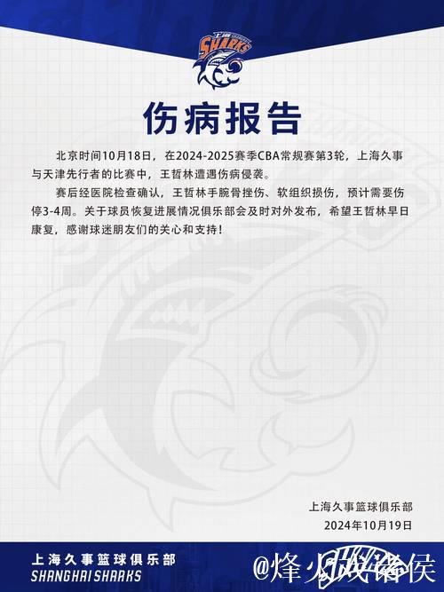 权威消息:本-怀特伤情待最终确认,预计将缺席4-6周 权威消息:本-怀特伤情待最终确认,预计将缺席4-6周